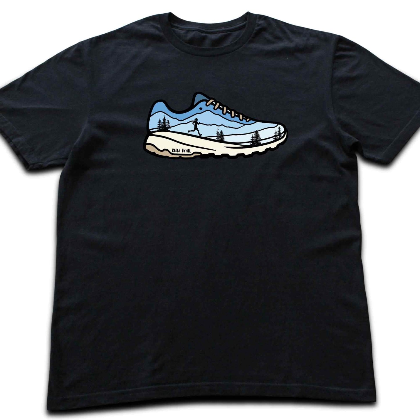 Trail Run Shoe T-shirt
