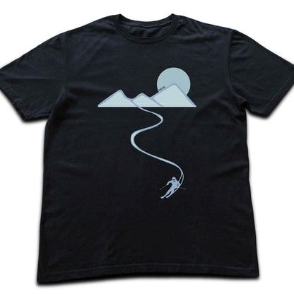 Ski Path Landscape T-shirt