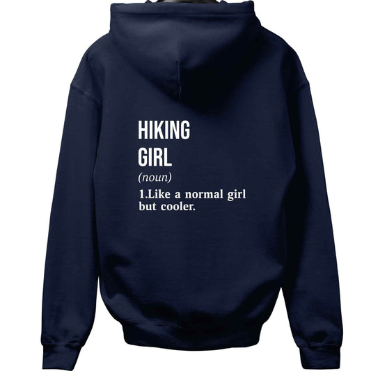 Hiking Girl Definition Back-Print Hoodie