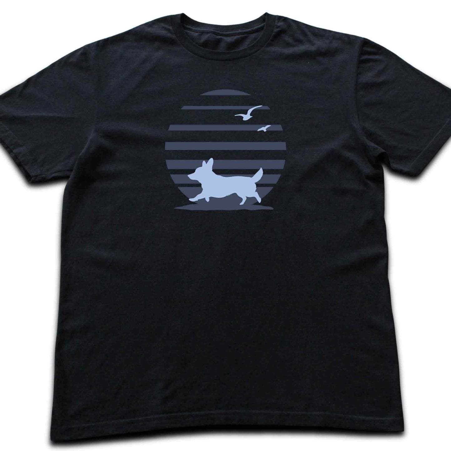 Corgi At The Beach T-shirt