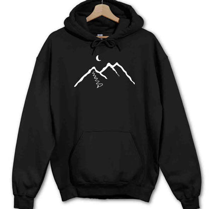 Snowboard Mountain Hoodie