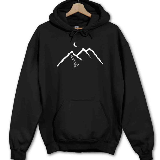 Snowboard Mountain Hoodie