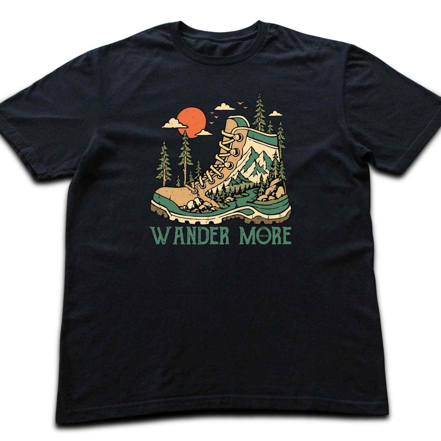 Wander More Boots  T-shirt