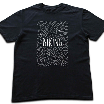 Biking Topography T-shirt