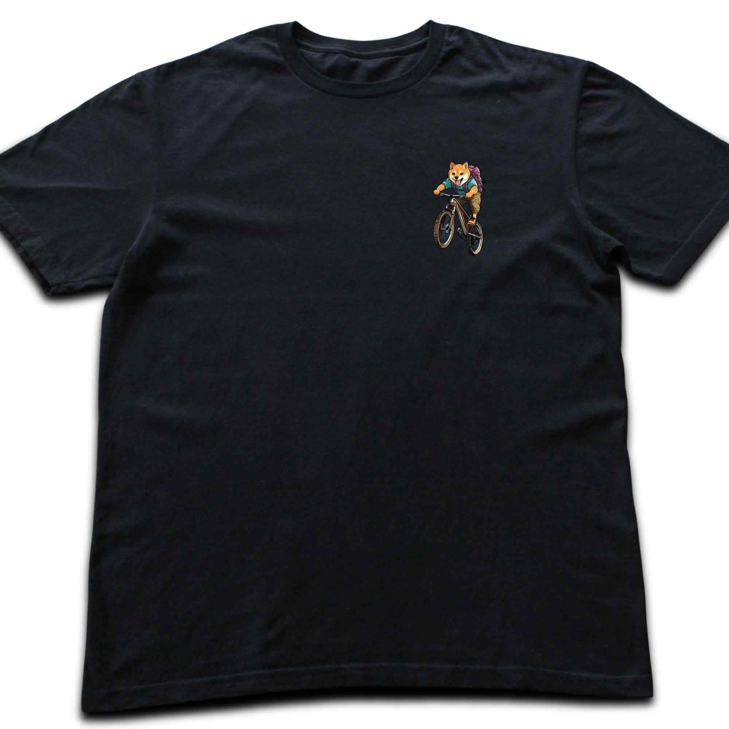 Shiba biking T-shirt