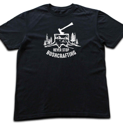 Never Stop Buchcrafting T-shirt