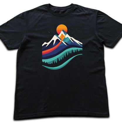 Colorfull Mountain T-shirt