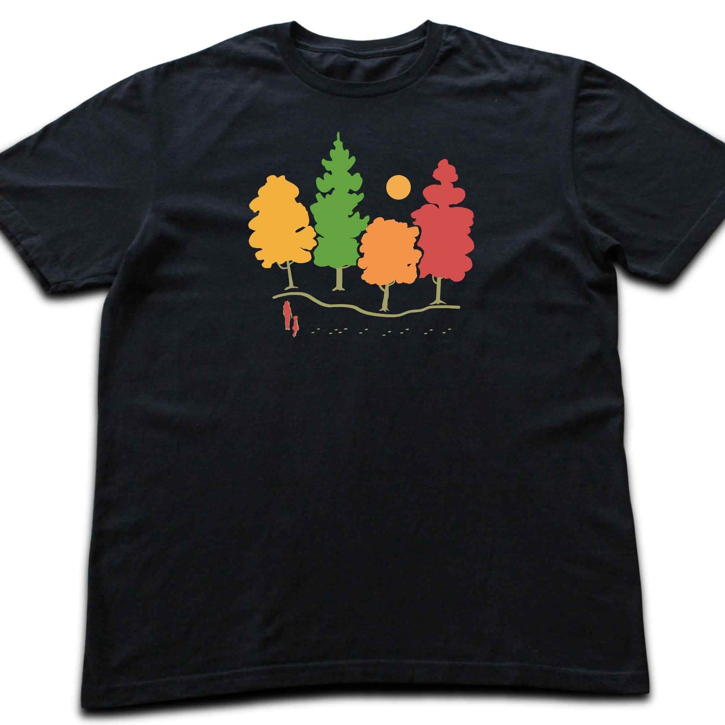 Autumn Landscape Graphic T-shirt