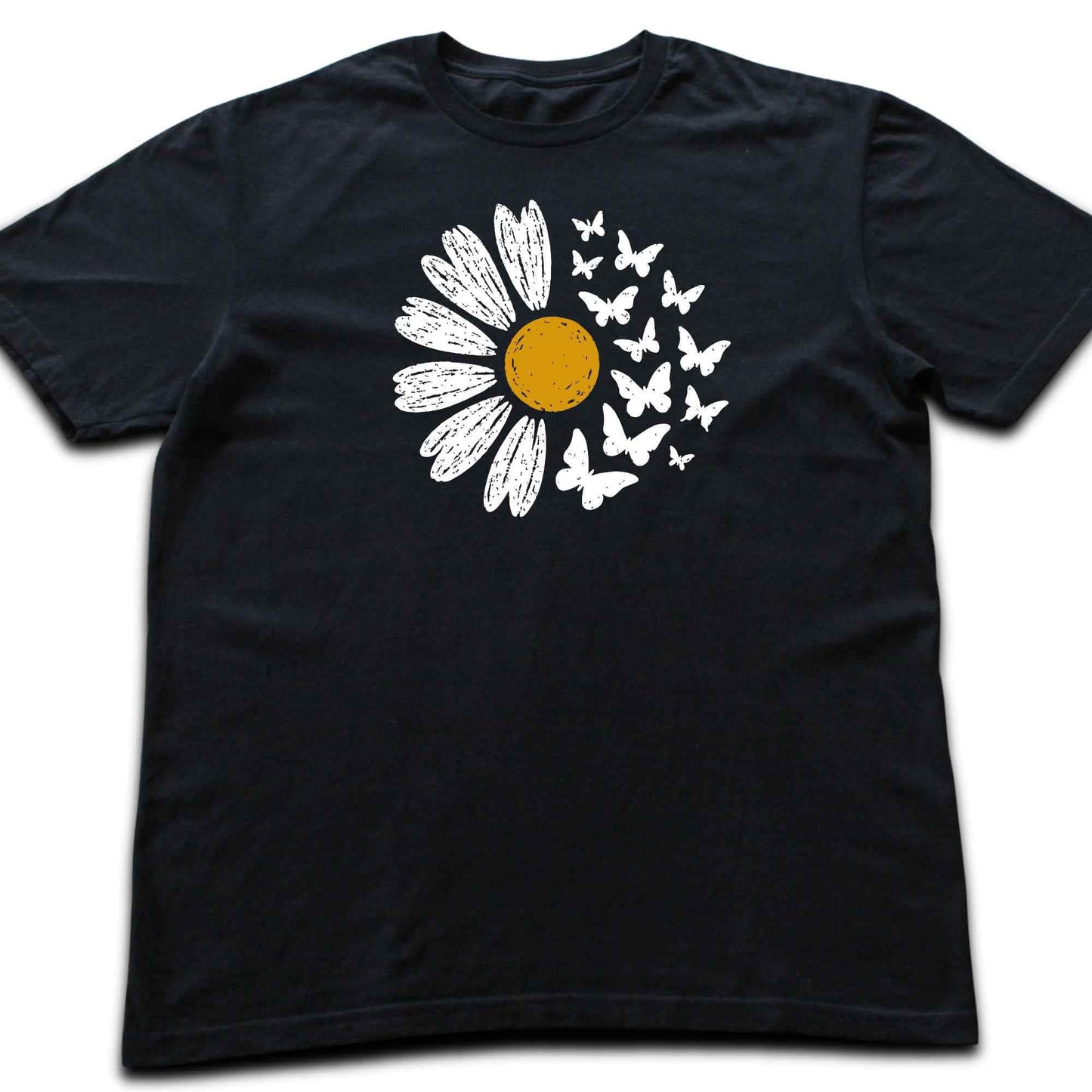 SunFlower And Butterflies T-shirt