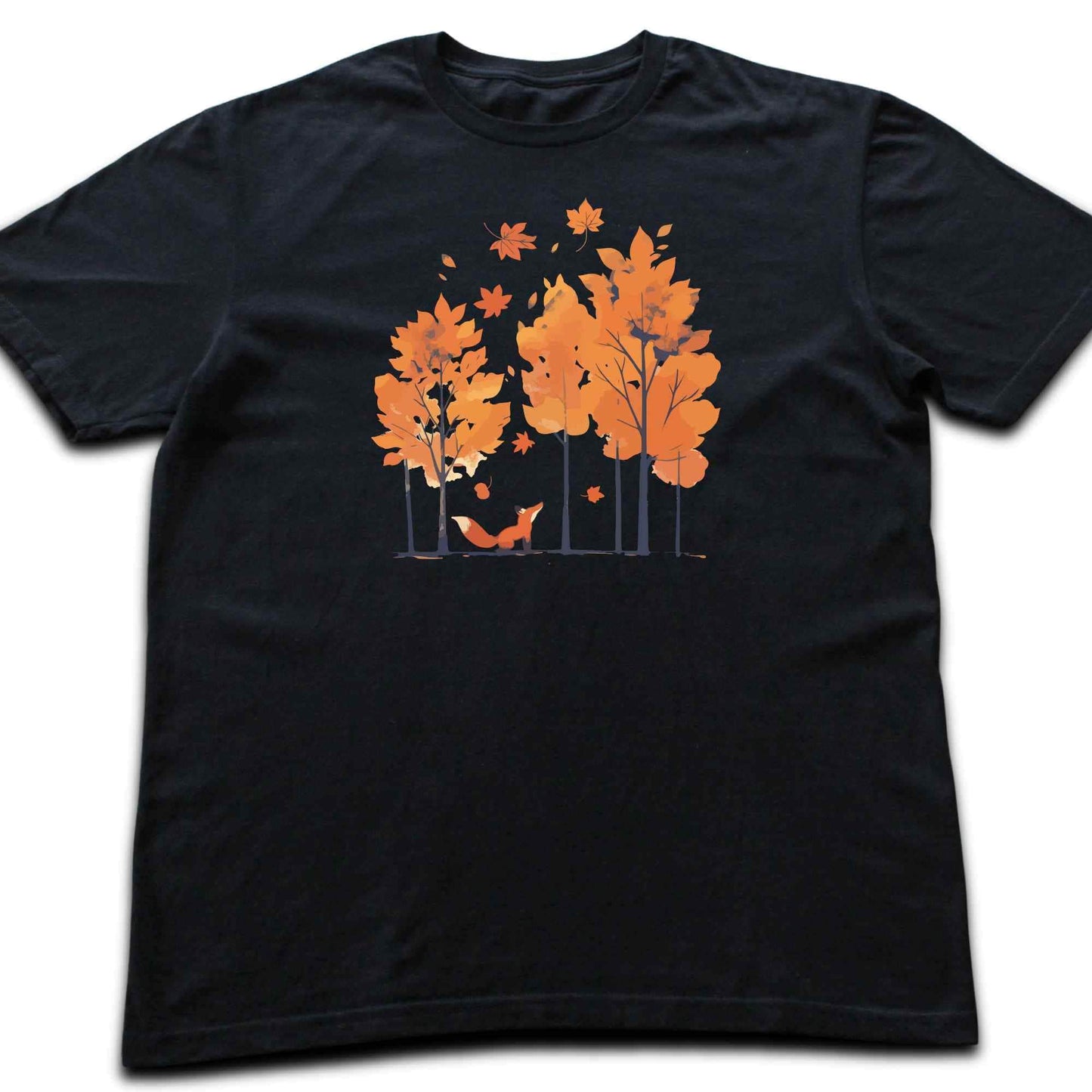 Fall Fox graphic T-shirt