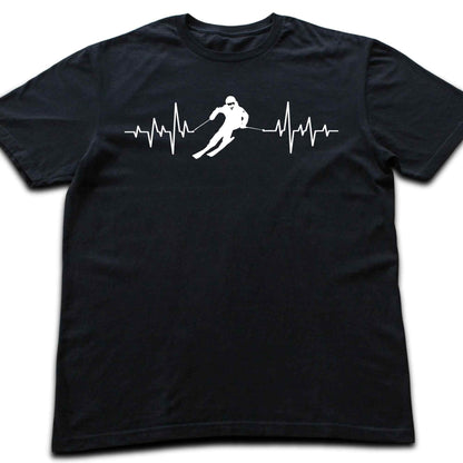 Heart Beat Skier T-shirt