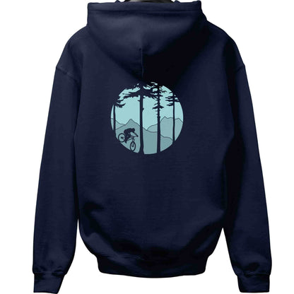 Mtb Round Back-Print Hoodie
