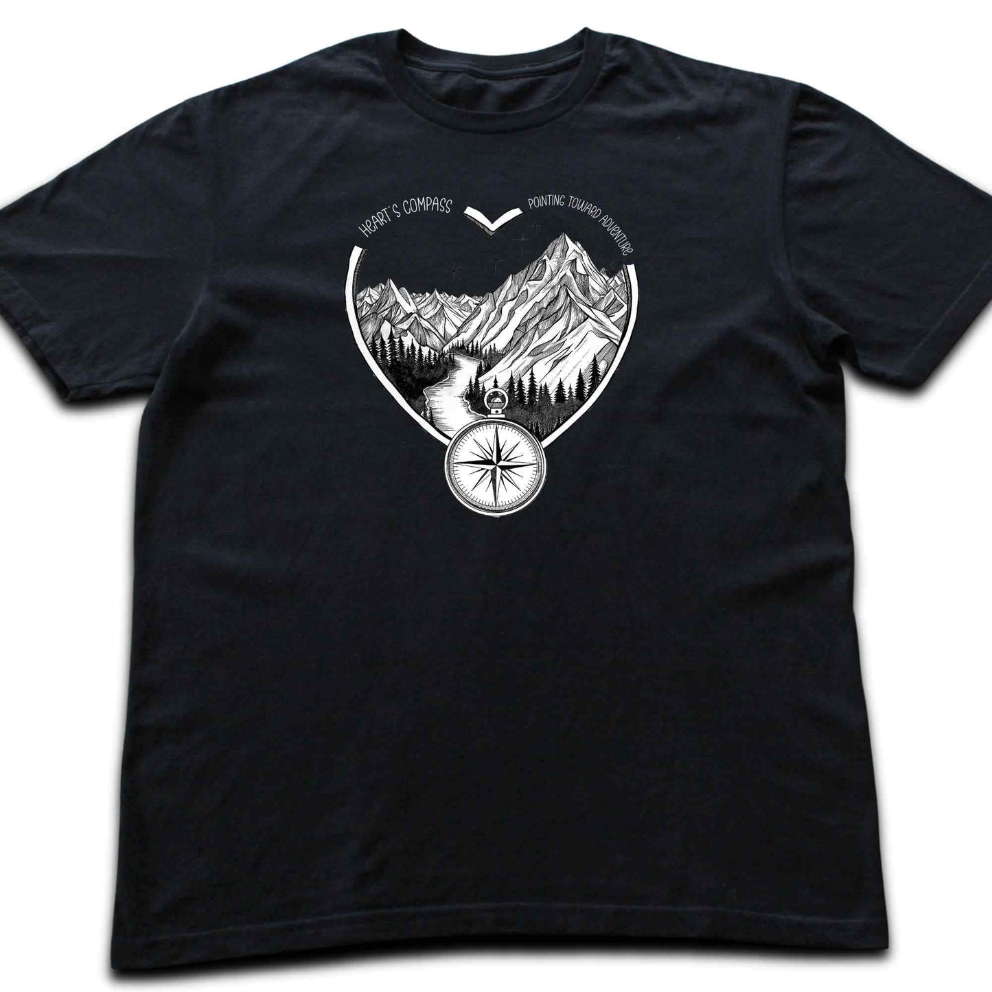 Heart's Compass Landscape T-shirt