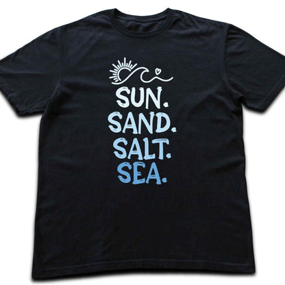 Sun, Sand, Salt, Sea T-shirt