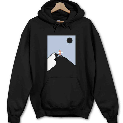 Snowboard On Top Hoodie