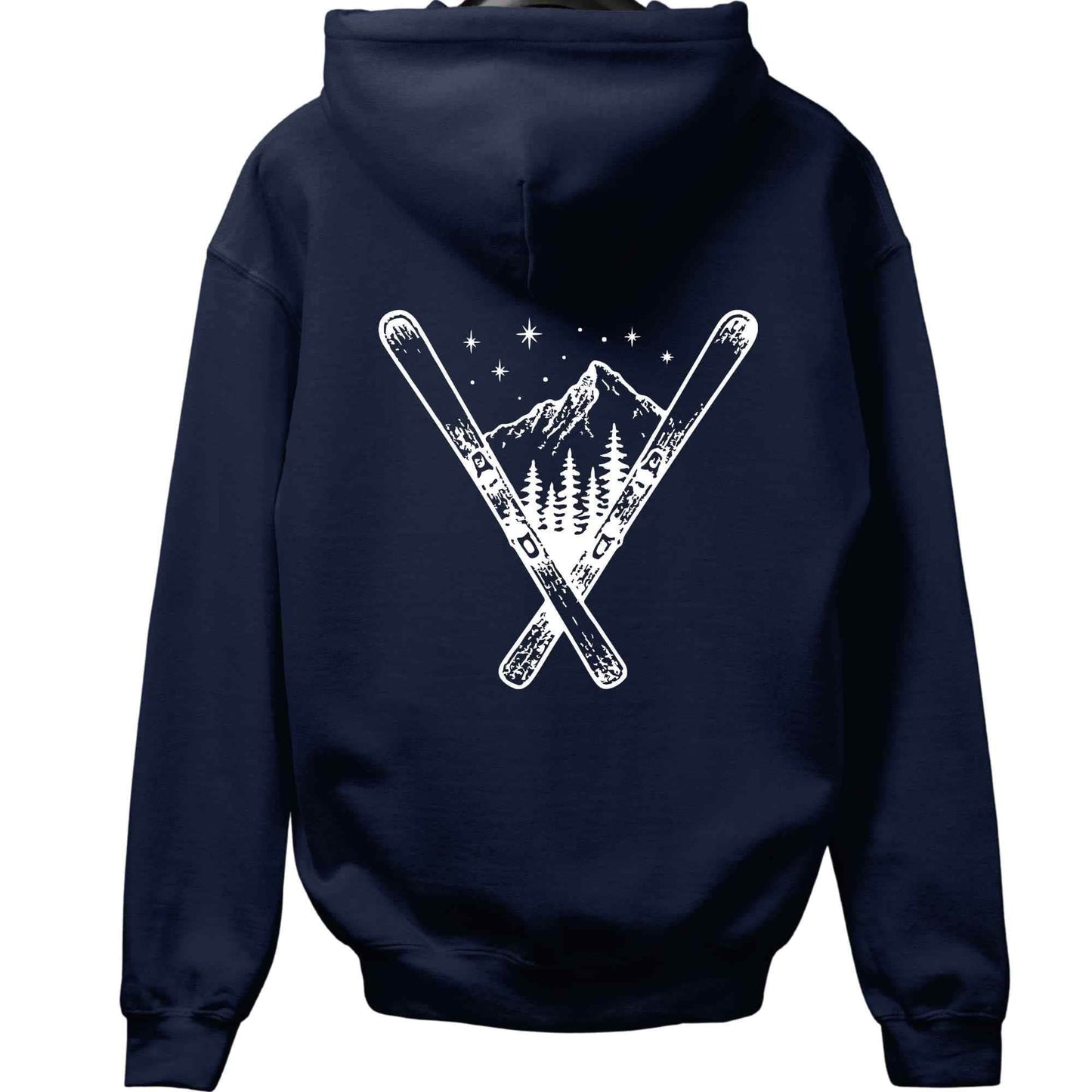 Ski Cross Back-Print Hoodie