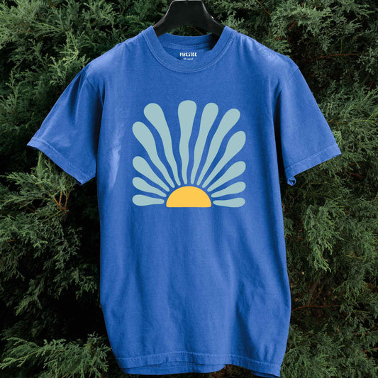 Abstract Sunrays T-shirt