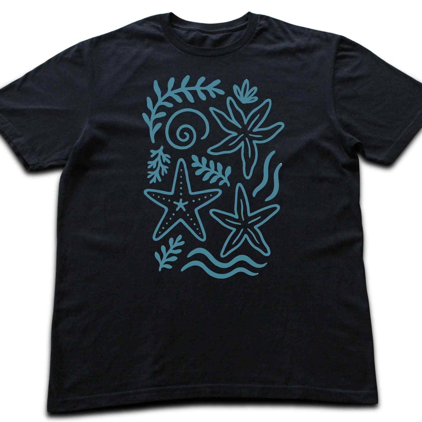 Floral Ocean Elements T-shirt