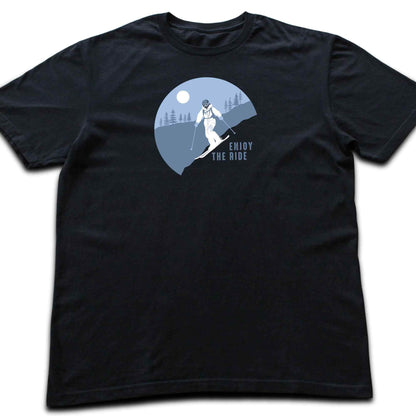Enjoy The Ride Ski T-shirt