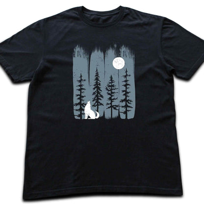 Wolf Moon Landscape T-shirt