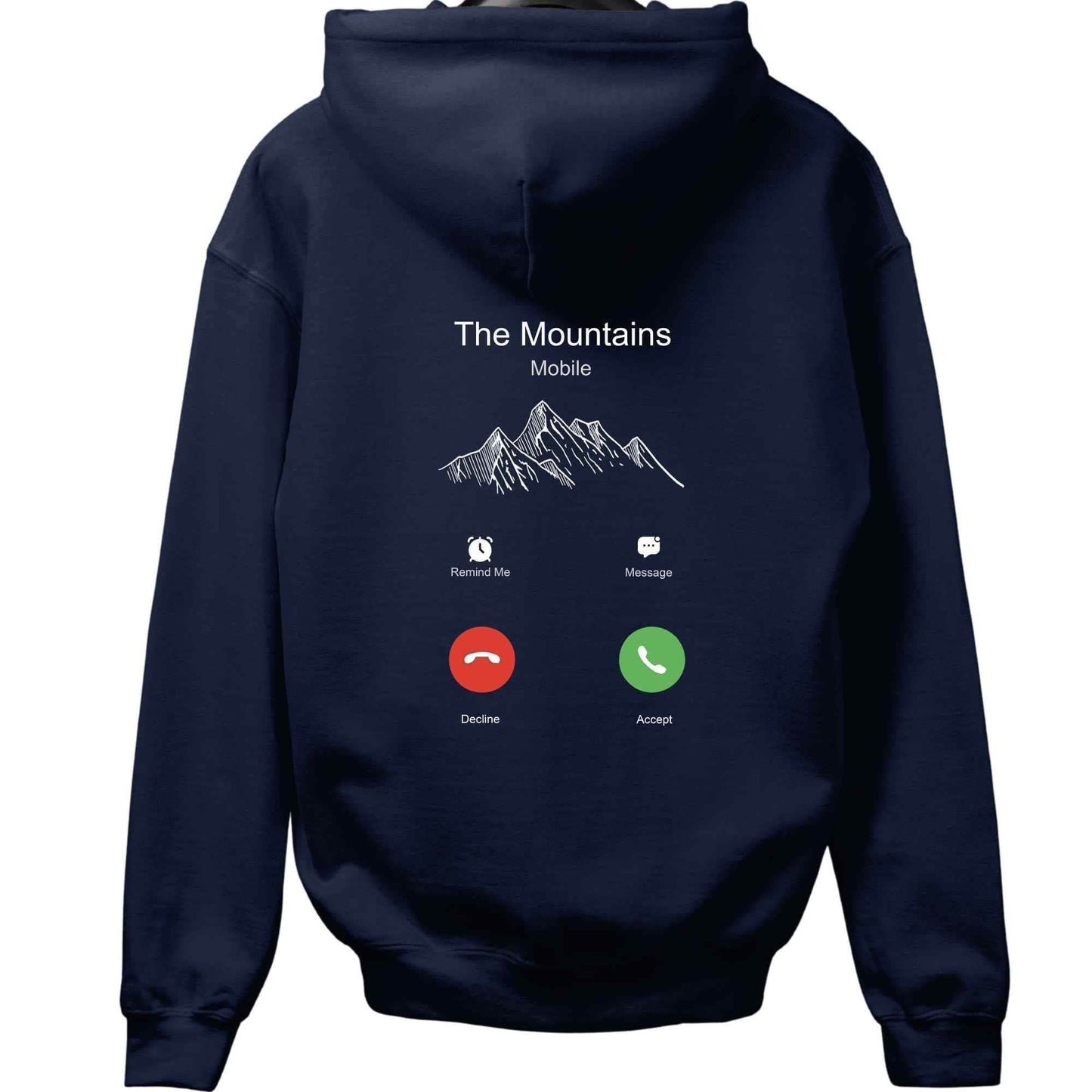 The Mountains Call Back-Print Hoodie