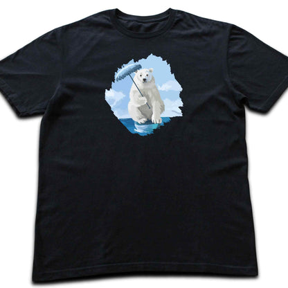 Polar Bear Umbrella T-shirt