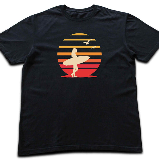 Dawn Surfing Girl T-shirt