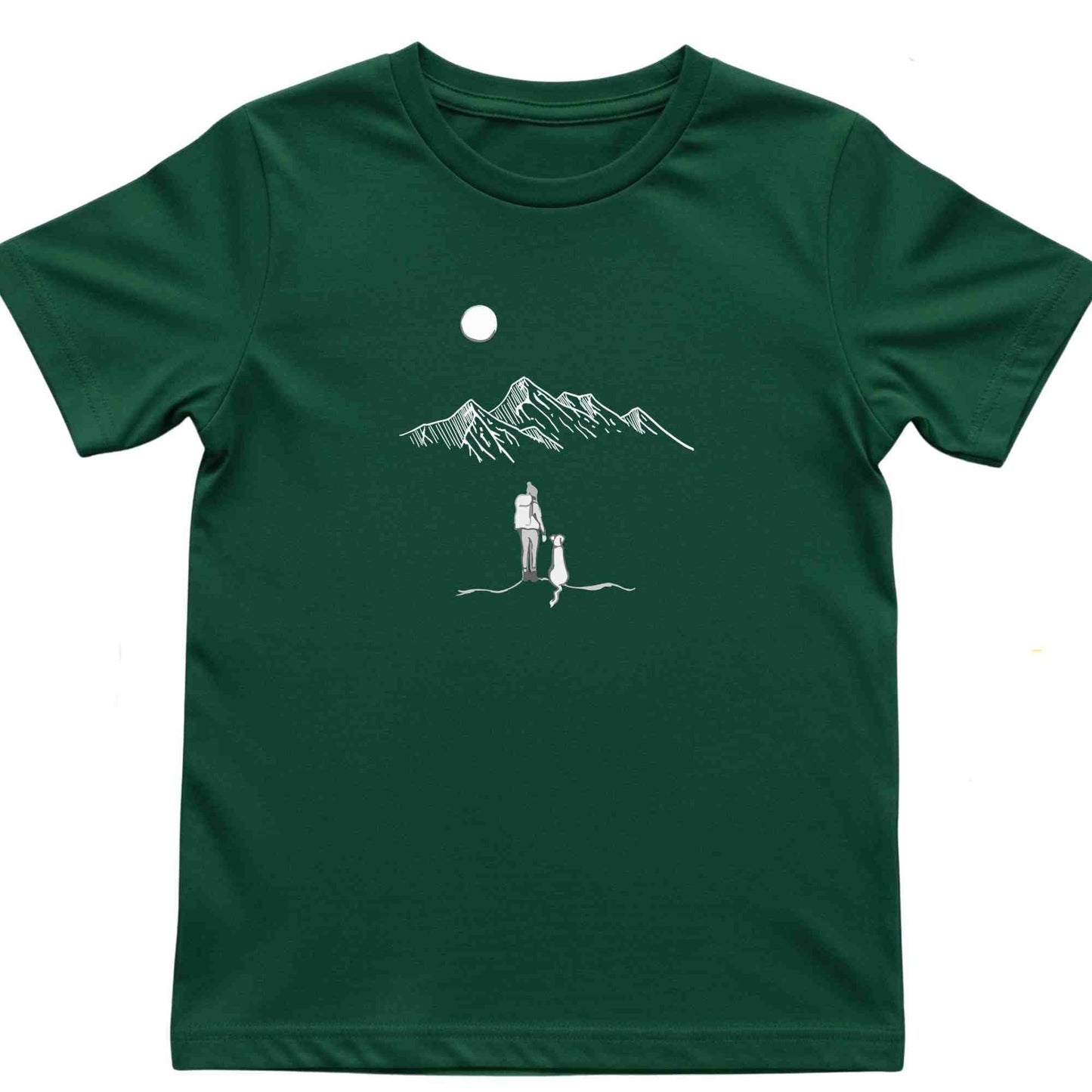 Hike With The Dog Kids T-Shirt