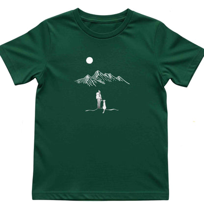 Hike With The Dog Kids T-Shirt