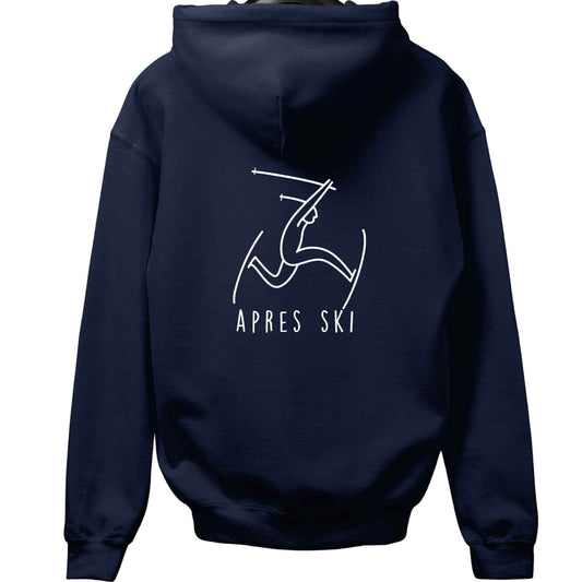 Cartoon Apres Ski Back-Print Hoodie