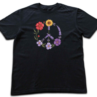 Peace Flowers T-shirt