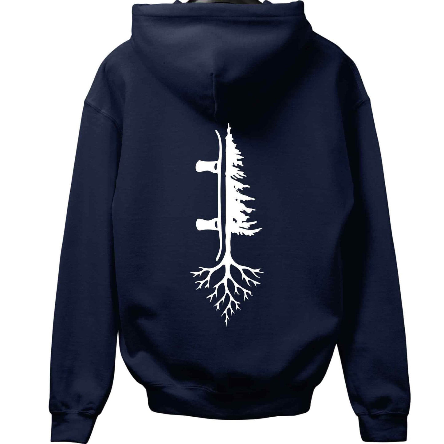 Snowboard Tree Back-Print Hoodie