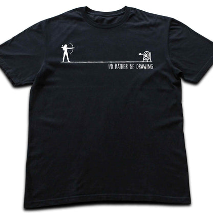 I'd Rather Be Drawing T-shirt