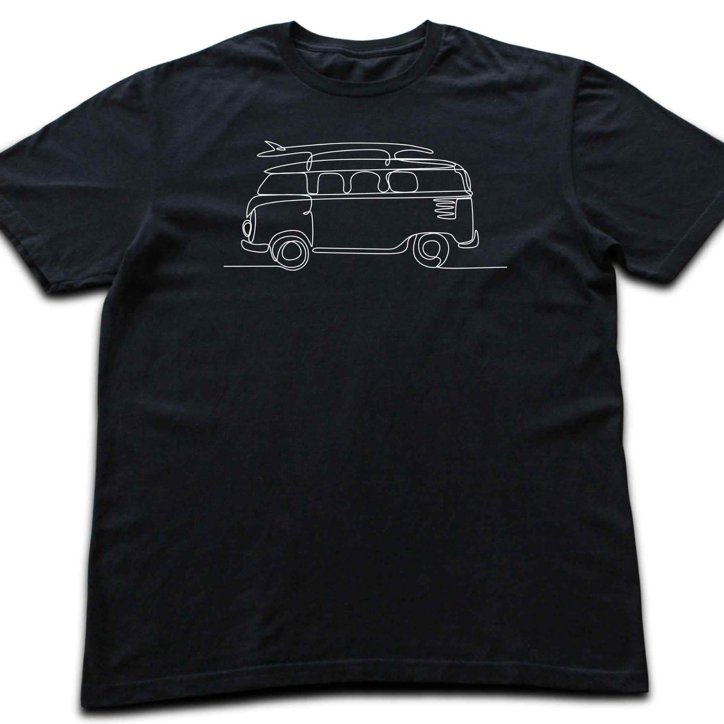 Surf Van Line Art T-shirt