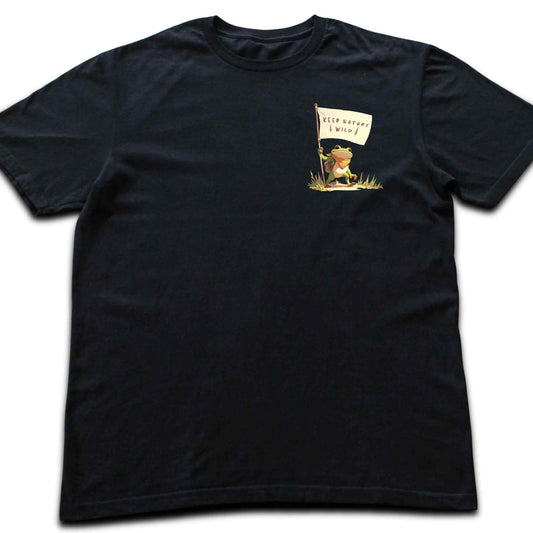 Keep Nature Wild, Frog T-shirt