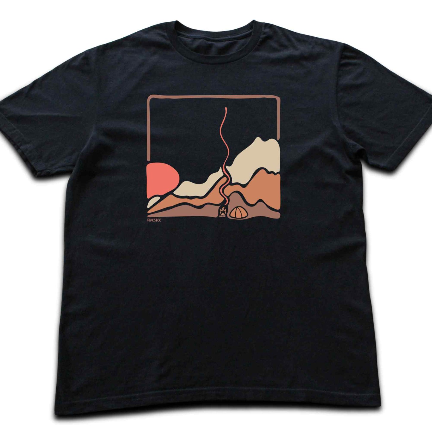 Abstract Camp Landscape T-shirt