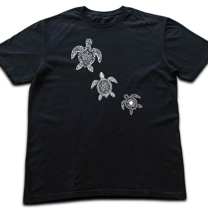 Three Turtle Mandala T-shirt