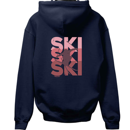 Ski Ski Ski Back-Print Hoodie