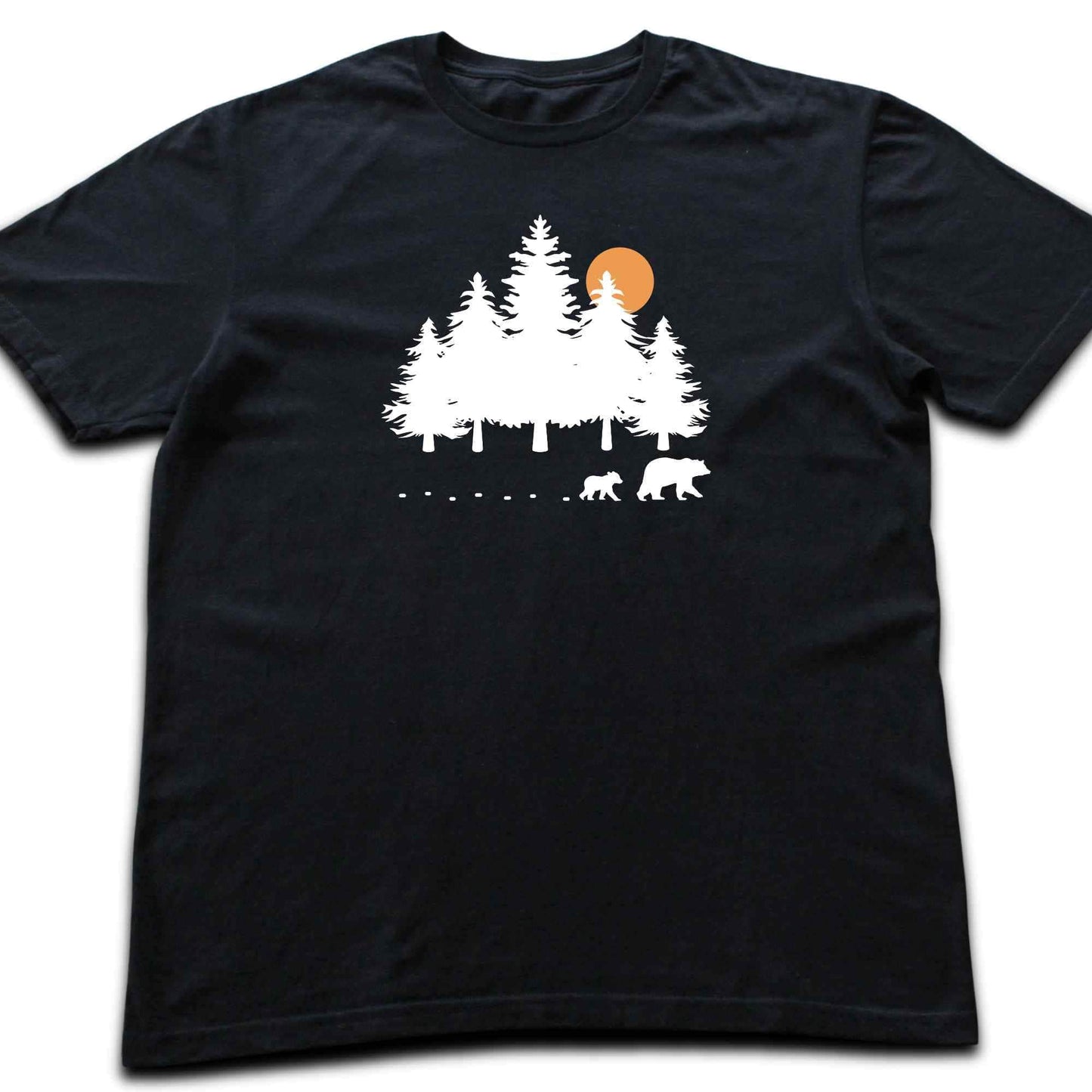 Forest, Bear Family Path T-shirt