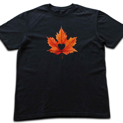 Heart Leave Autumn T-shirt