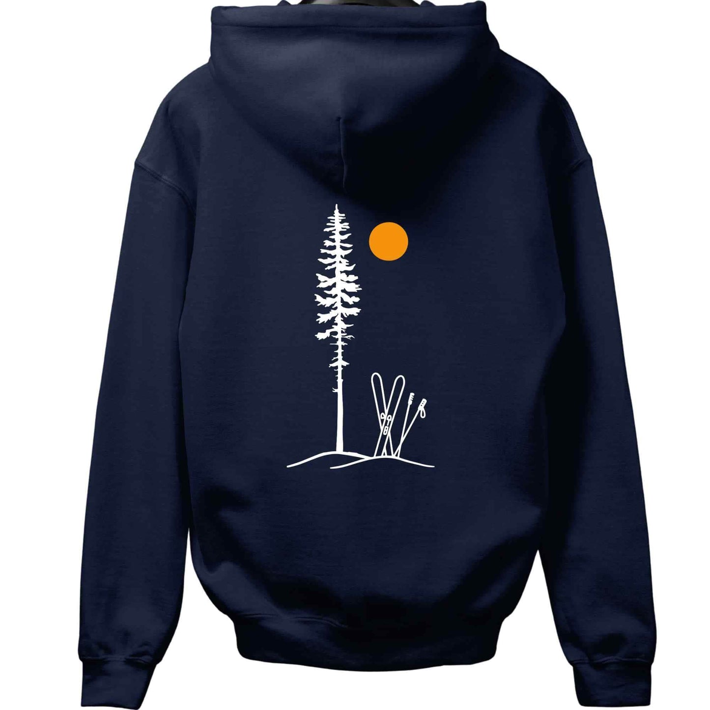 Best Ski Spot Back-Print Hoodie