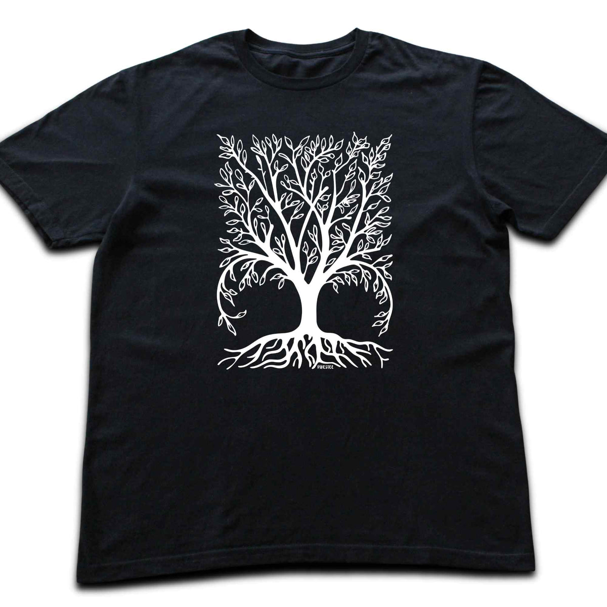 Squared Tree and Roots T-shirt