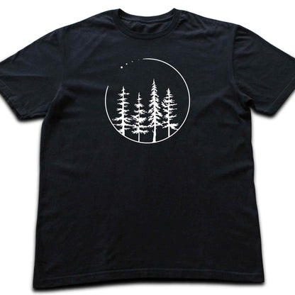 Simple Line Trees T-shirt