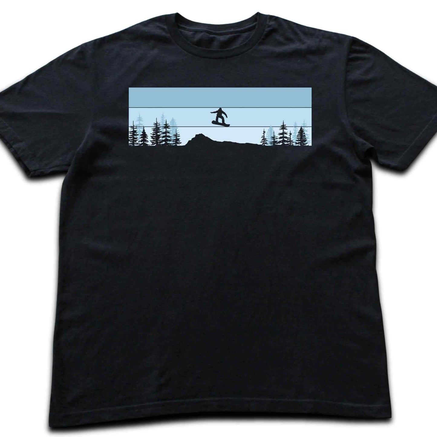 SnowBoard Mountain landscape T-shirt