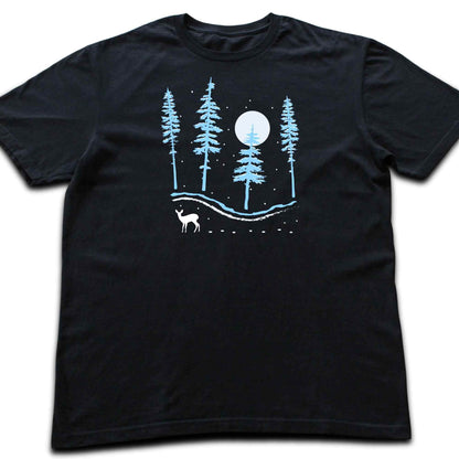 Deer in the Snow T-shirt