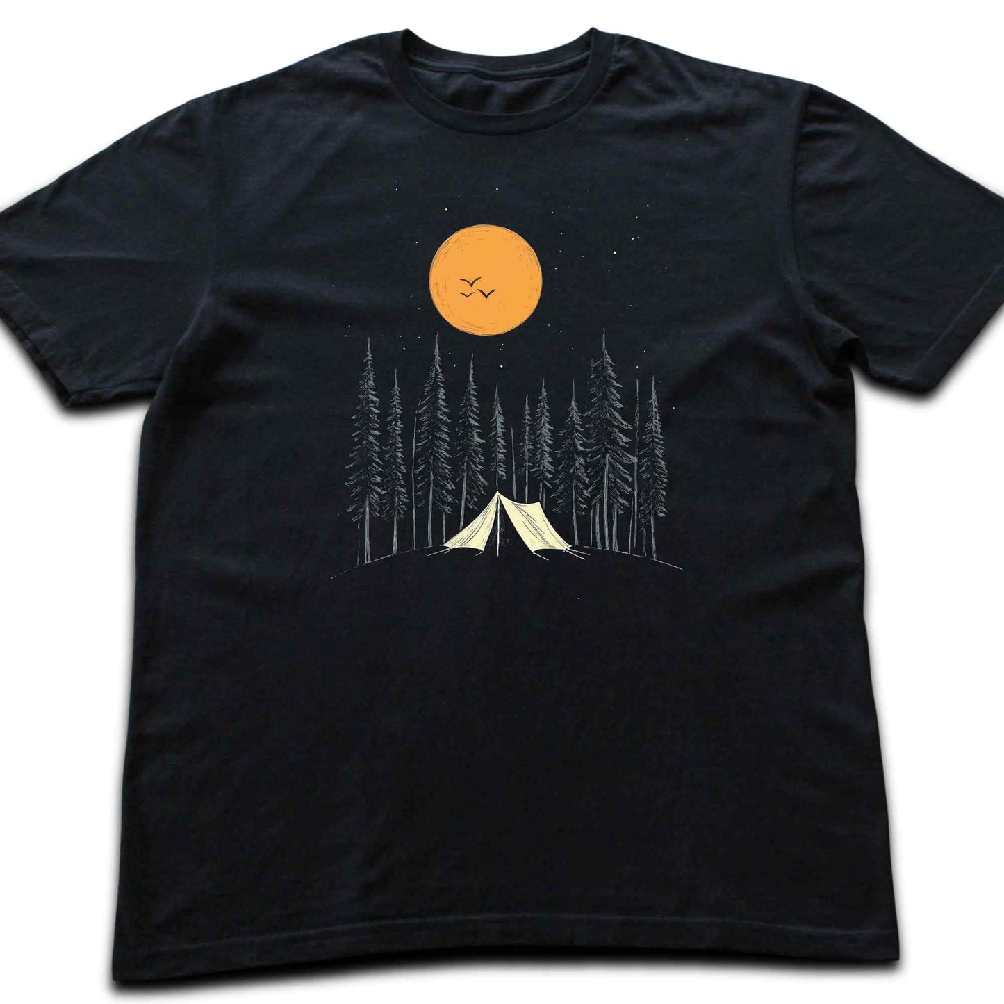 HandDrawn Campsite T-shirt