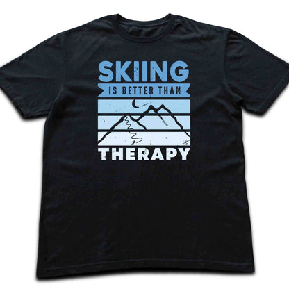 Ski Is Better Than Therapy T-shirt