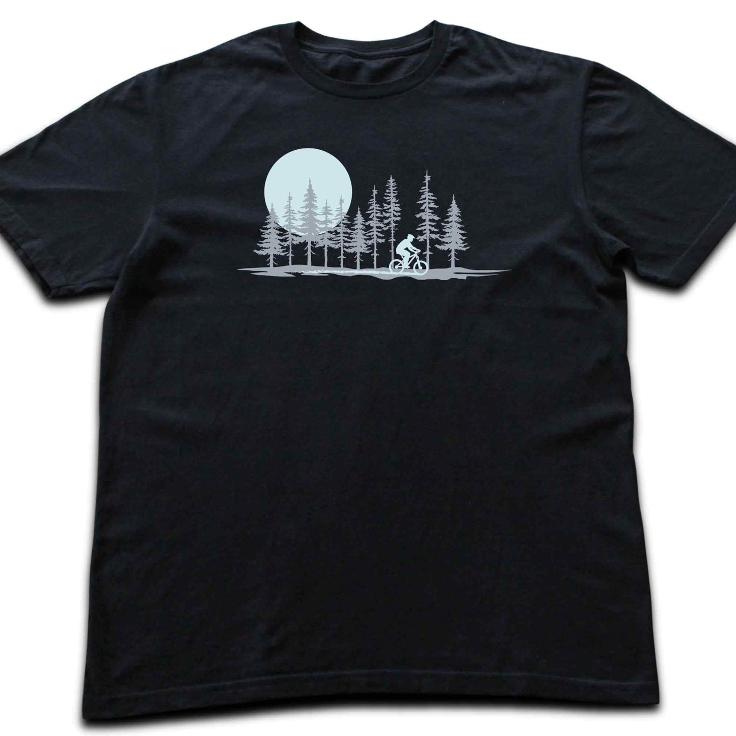 Biking In The Forest T-shirt