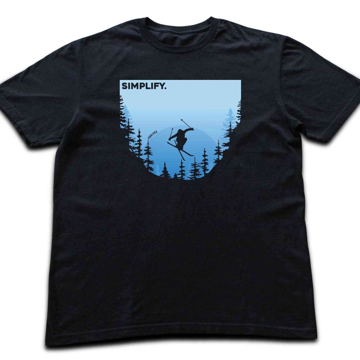 Ski Blue Sunrise T-shirt