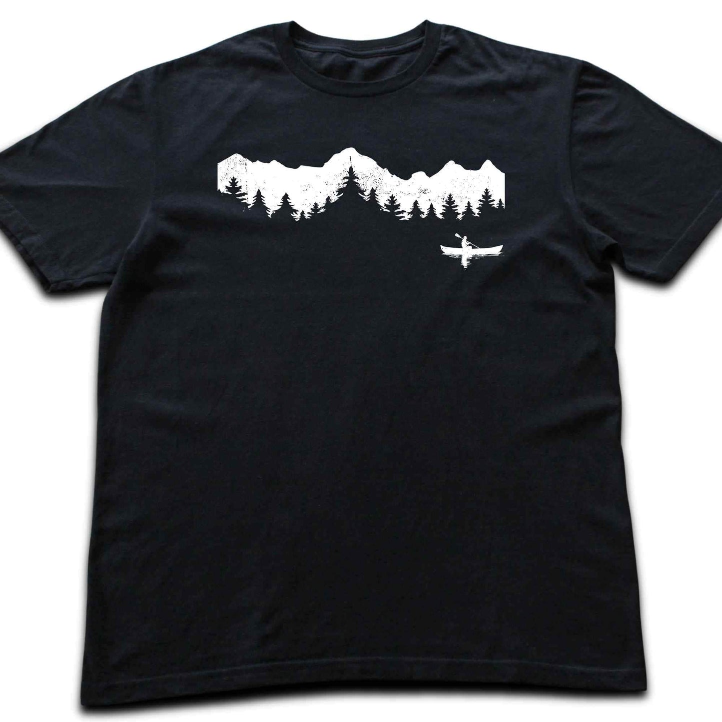 Kayak Landscape Panorama T-shirt